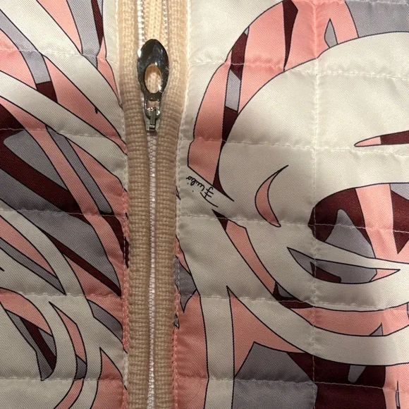 Emilio Pucci Patterned Quilted Vest - Picture 2 of 5